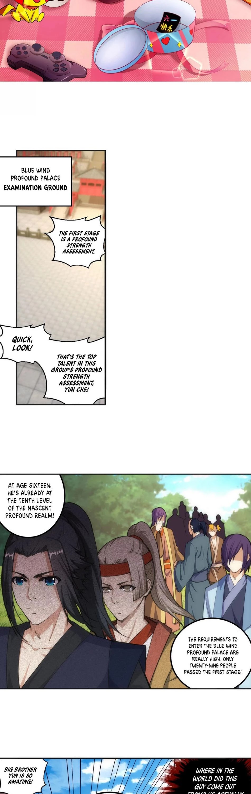 Against the Gods Chapter 105 page 3 - Chapter 105