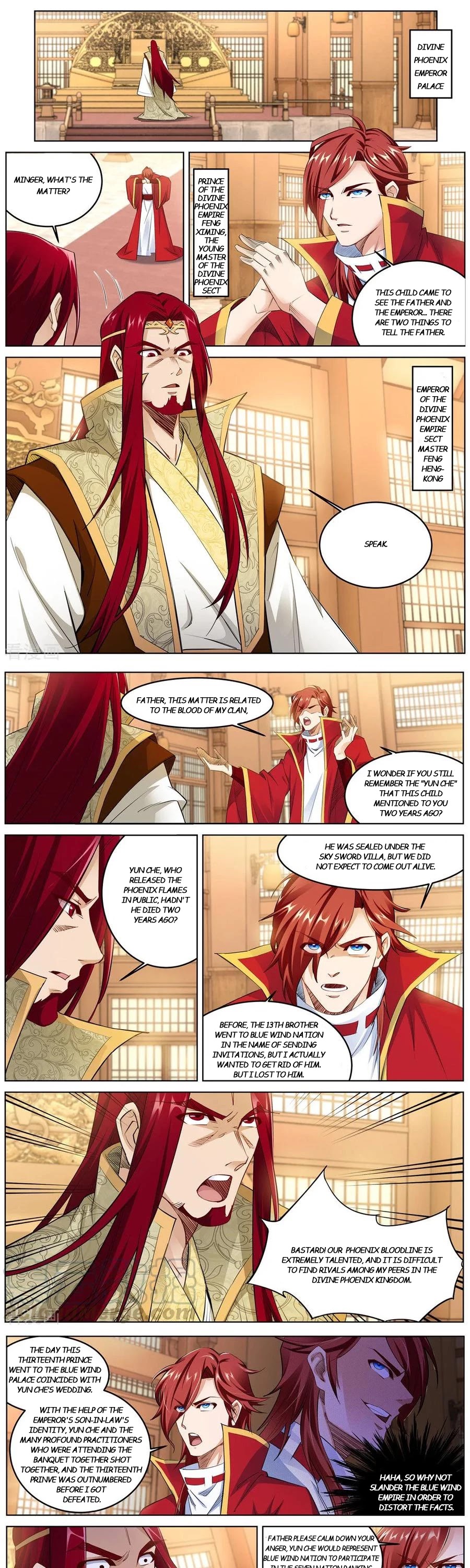 Against the Gods Chapter 215 page 1 - Chapter 215: Divine Phoenix City