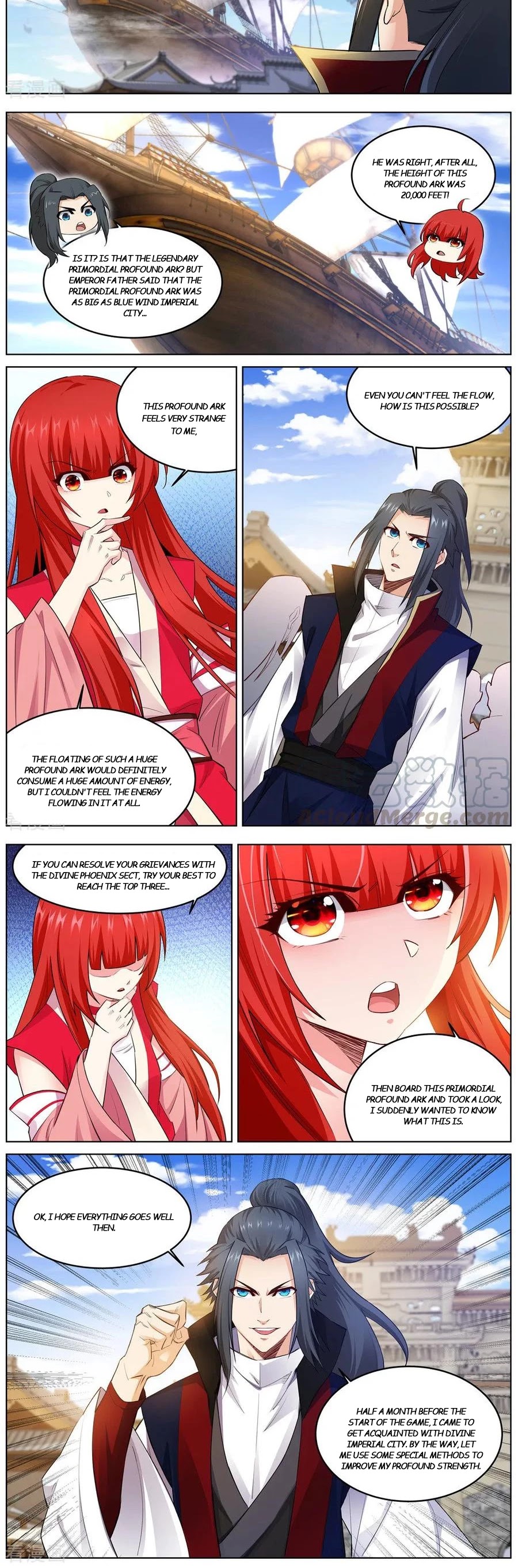 Against the Gods Chapter 215 page 4 - Chapter 215: Divine Phoenix City
