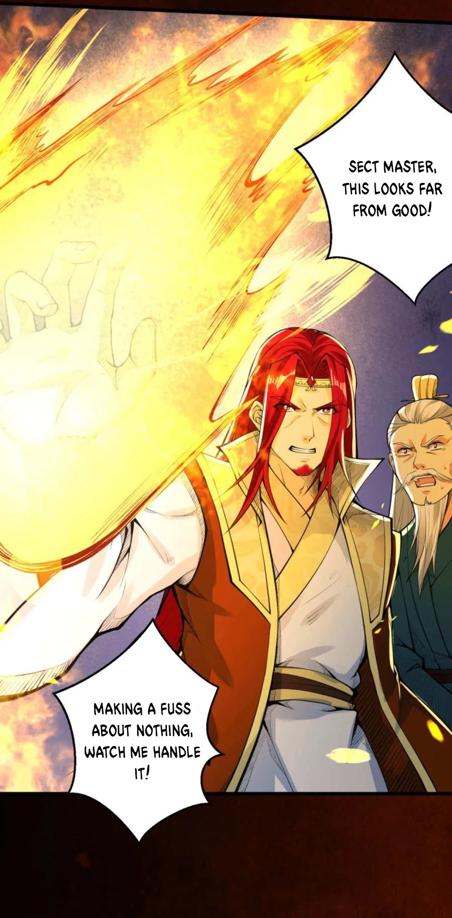 Against the Gods Chapter 219.5 page 11 - Chapter 219.5: Halloween special