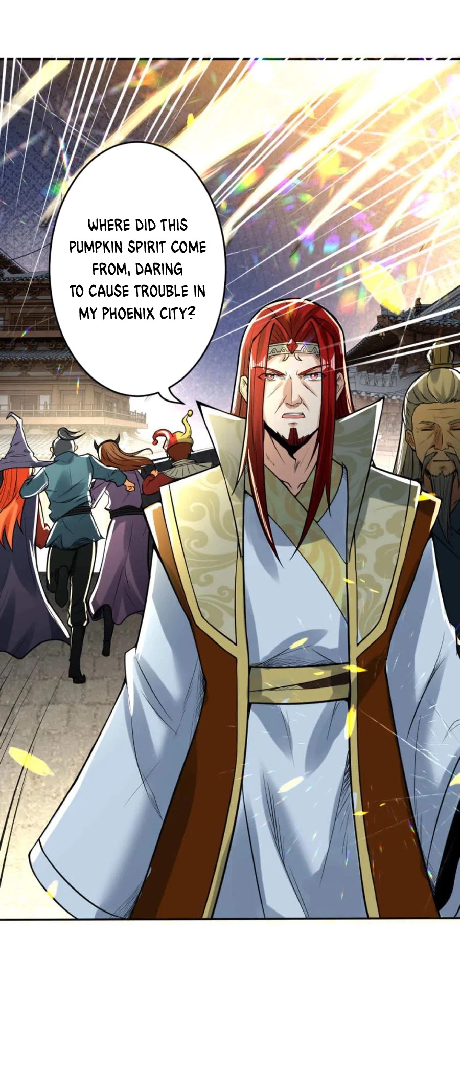Against the Gods Chapter 219.5 page 8 - Chapter 219.5: Halloween special
