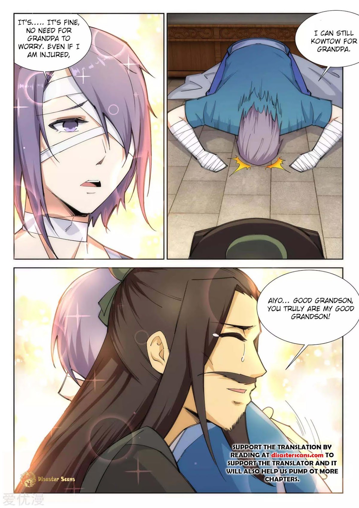 Against the Gods Chapter 80 page 10 - Chapter 80 - Good Grandson!