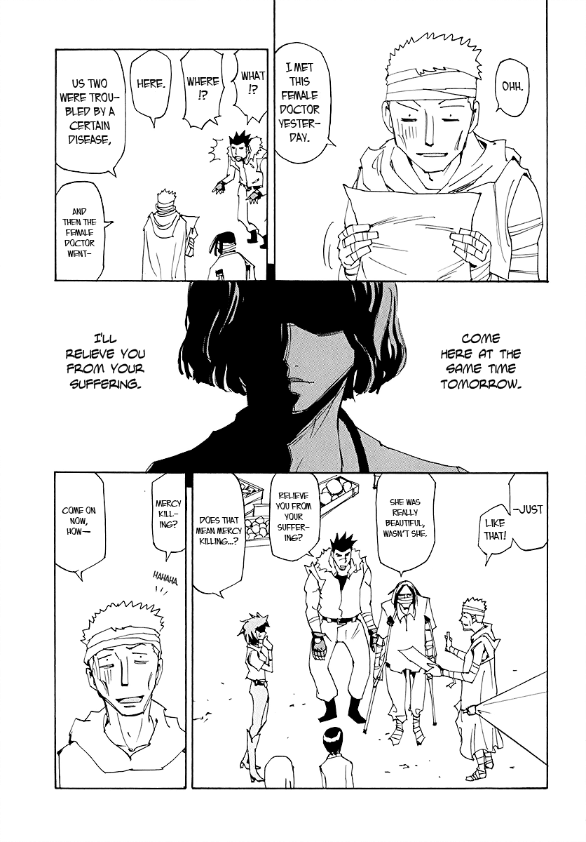 Ageha o Ou Monotachi Chapter 13 page 11 - Chapter 13: White-Clad Sniper