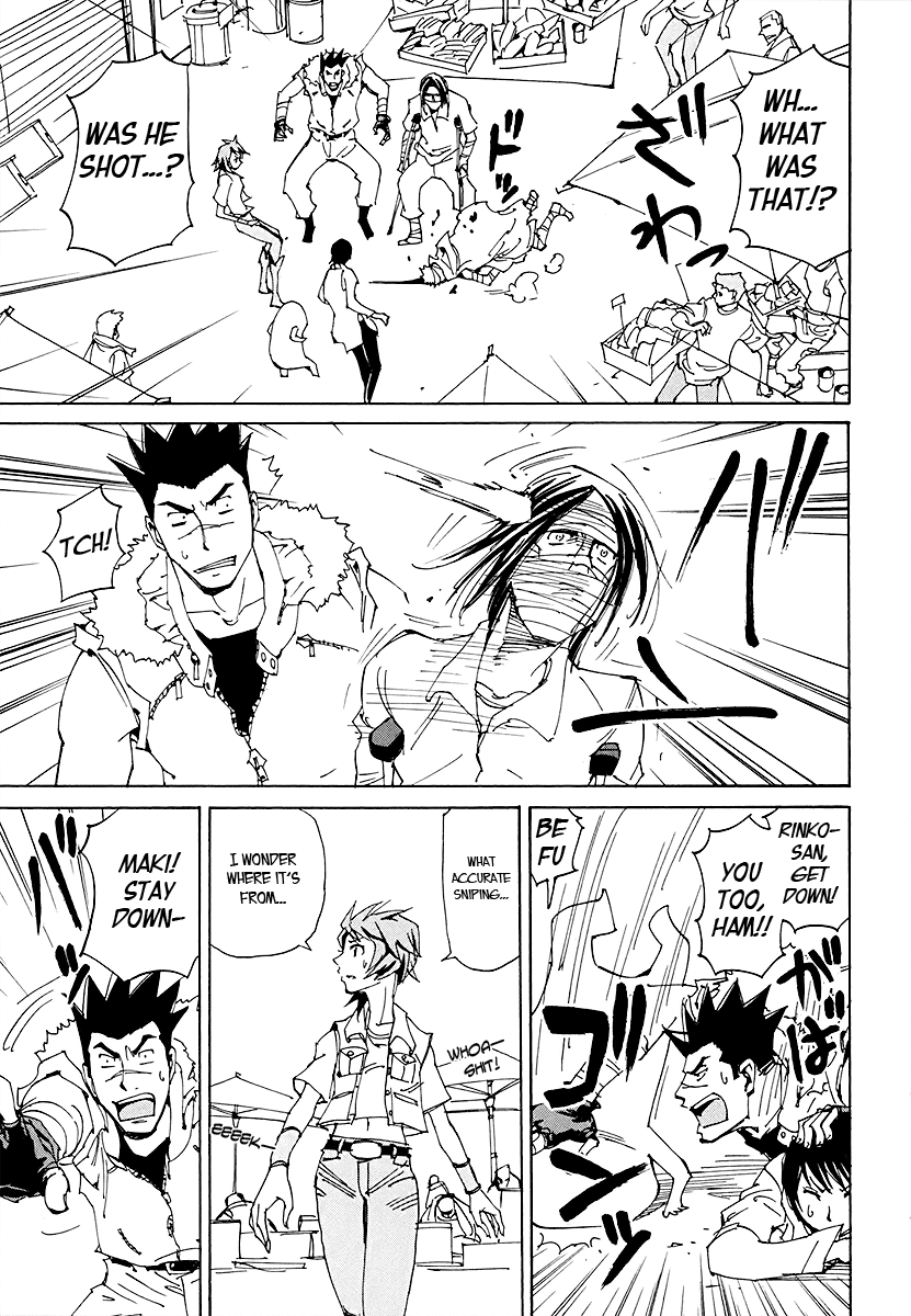 Ageha o Ou Monotachi Chapter 13 page 13 - Chapter 13: White-Clad Sniper