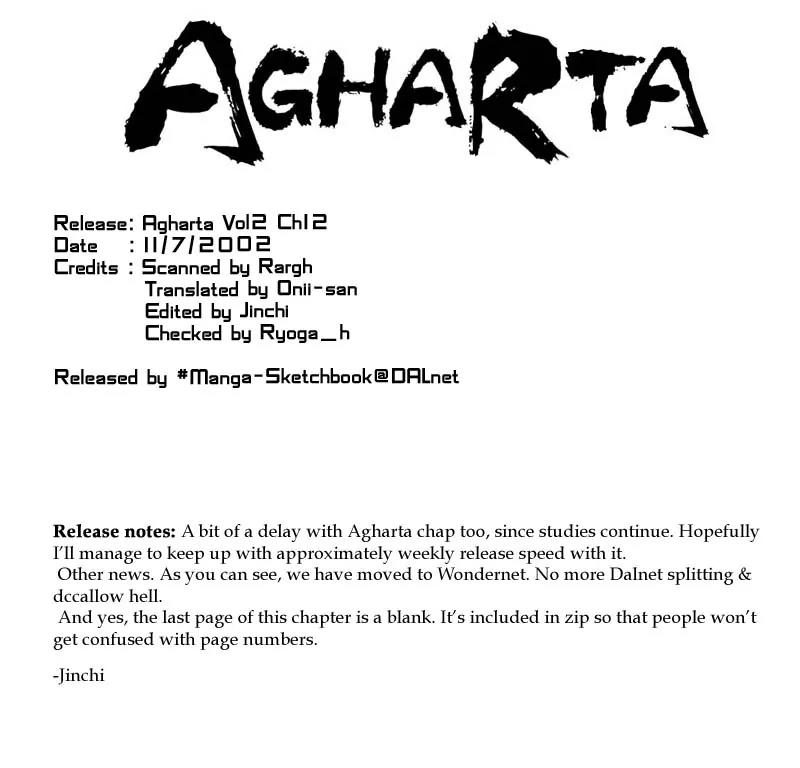 Agharta Chapter 12 page 1 - Chapter 12