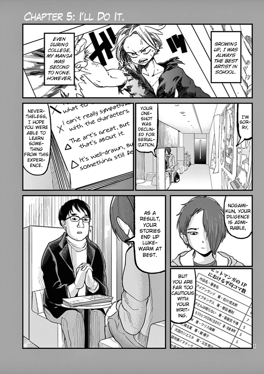 Ah... and Mm... Are All She Says Chapter 5 page 1 - Chapter 5: I'll do it.