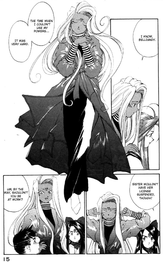 Ah! My Goddess Chapter 105 page 15 - Chapter 105: Goddess Invalidation
