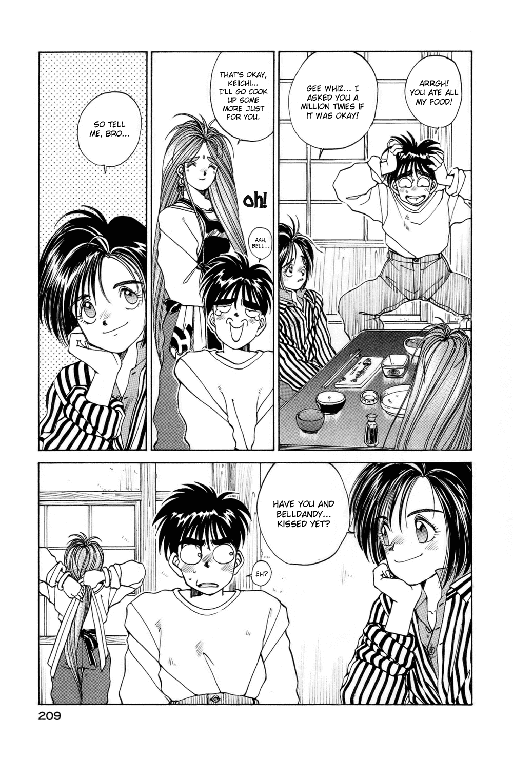 Ah! My Goddess Chapter 11 page 5 - Chapter 11: Let Flowers Bloom