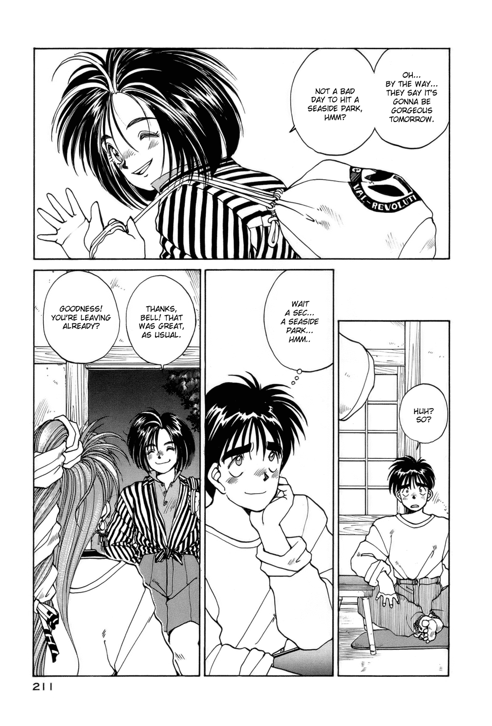 Ah! My Goddess Chapter 11 page 7 - Chapter 11: Let Flowers Bloom