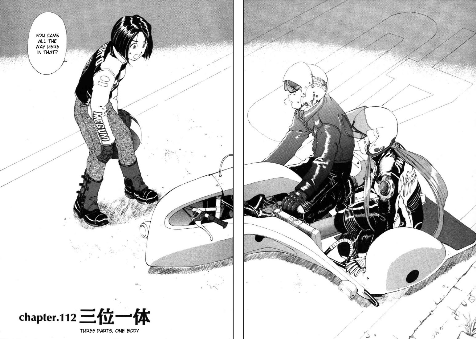 Ah! My Goddess Chapter 112 page 2 - Chapter 112: Three Parts, One Body