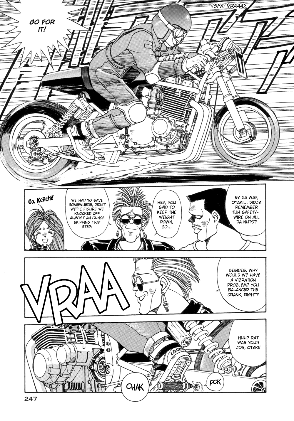 Ah! My Goddess Chapter 12 page 21 - Chapter 12: Leader of the Pack