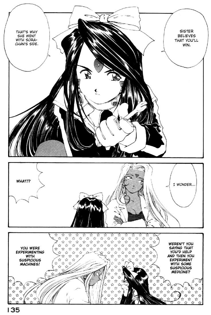 Ah! My Goddess Chapter 125 page 17 - Chapter 125: The Race Begins! Goddess Acts too!