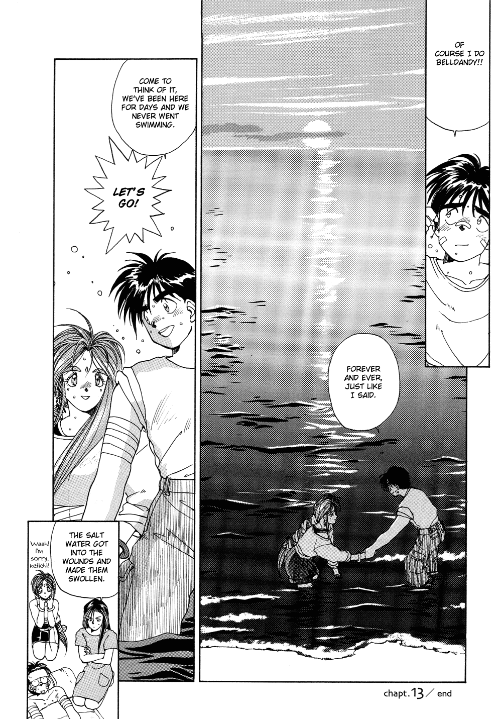 Ah! My Goddess Chapter 13 page 24 - Chapter 13: Ultimate Force Down