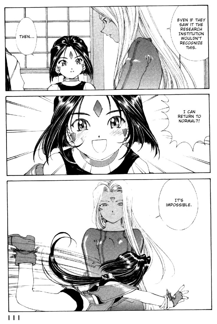 Ah! My Goddess Chapter 133 page 25 - Chapter 133: Longer Legs,Stretching,and a Cat