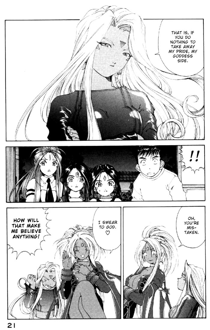 Ah! My Goddess Chapter 136 page 21 - Chapter 136: Agreement Contract