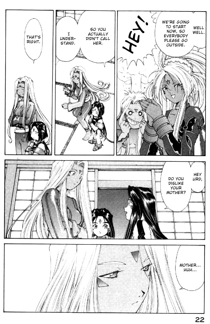 Ah! My Goddess Chapter 136 page 22 - Chapter 136: Agreement Contract