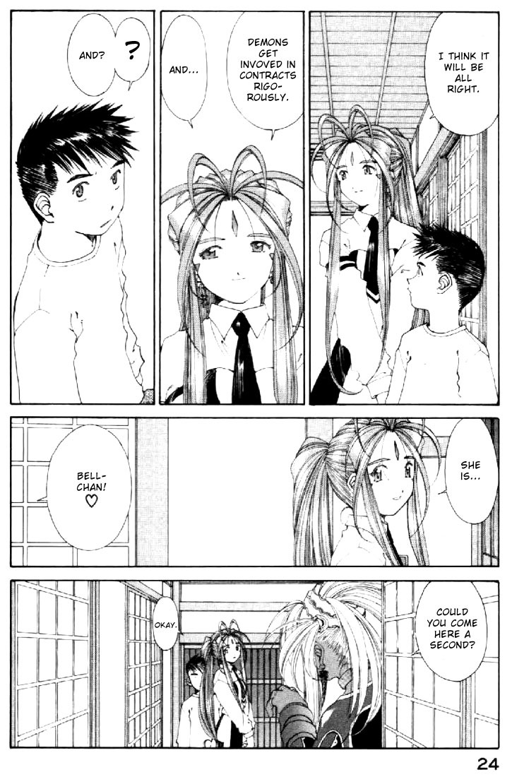Ah! My Goddess Chapter 136 page 24 - Chapter 136: Agreement Contract