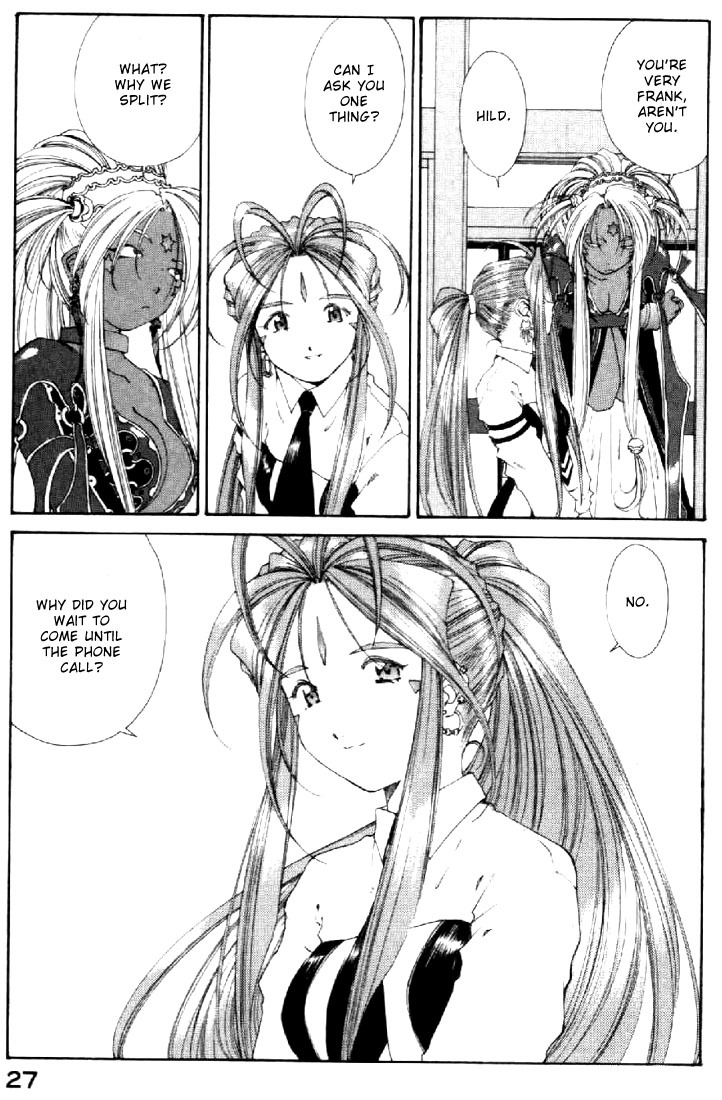 Ah! My Goddess Chapter 136 page 27 - Chapter 136: Agreement Contract