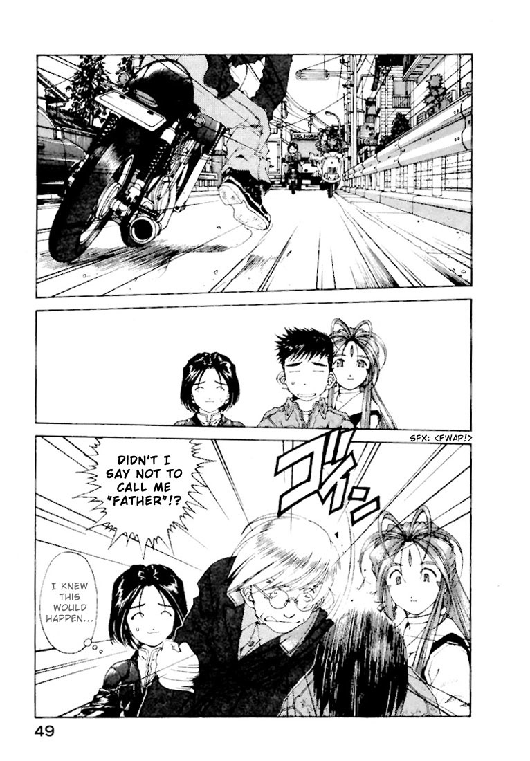 Ah! My Goddess Chapter 143 page 23 - Chapter 143: Dad on the Run