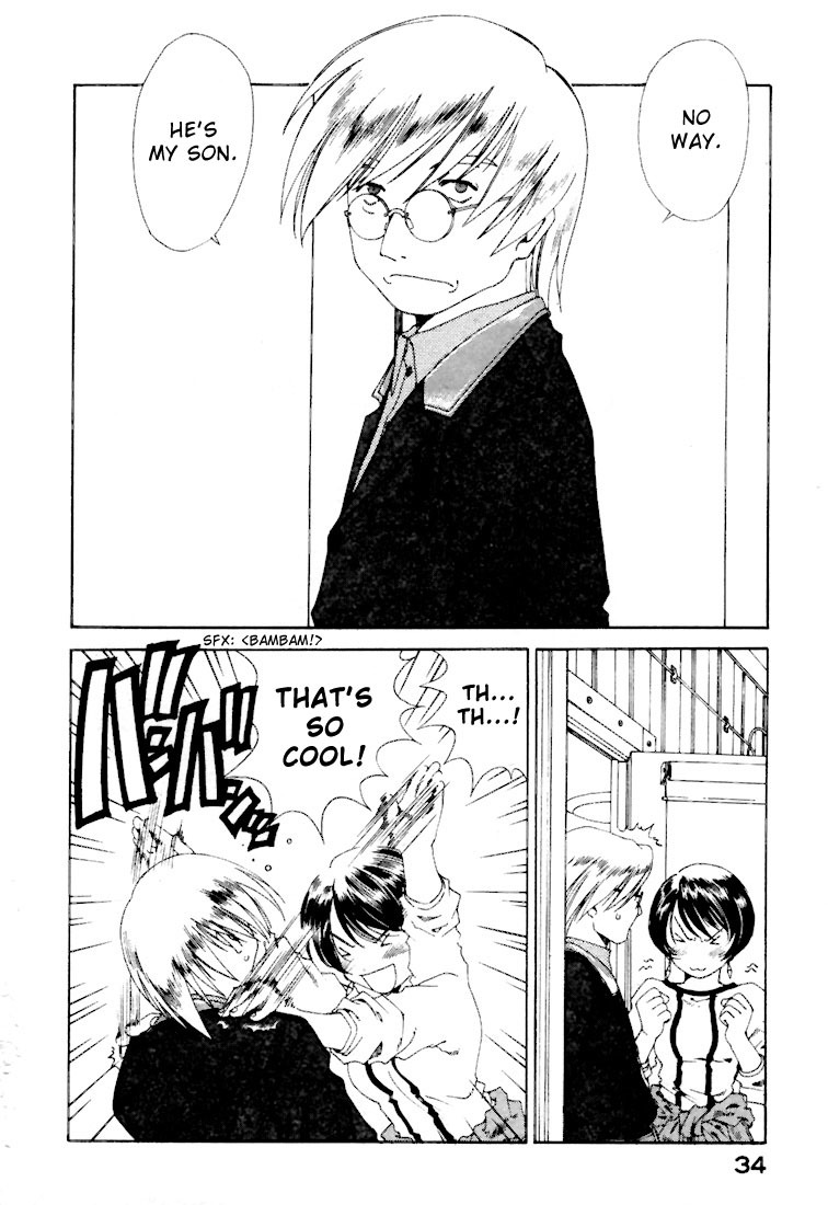 Ah! My Goddess Chapter 143 page 8 - Chapter 143: Dad on the Run