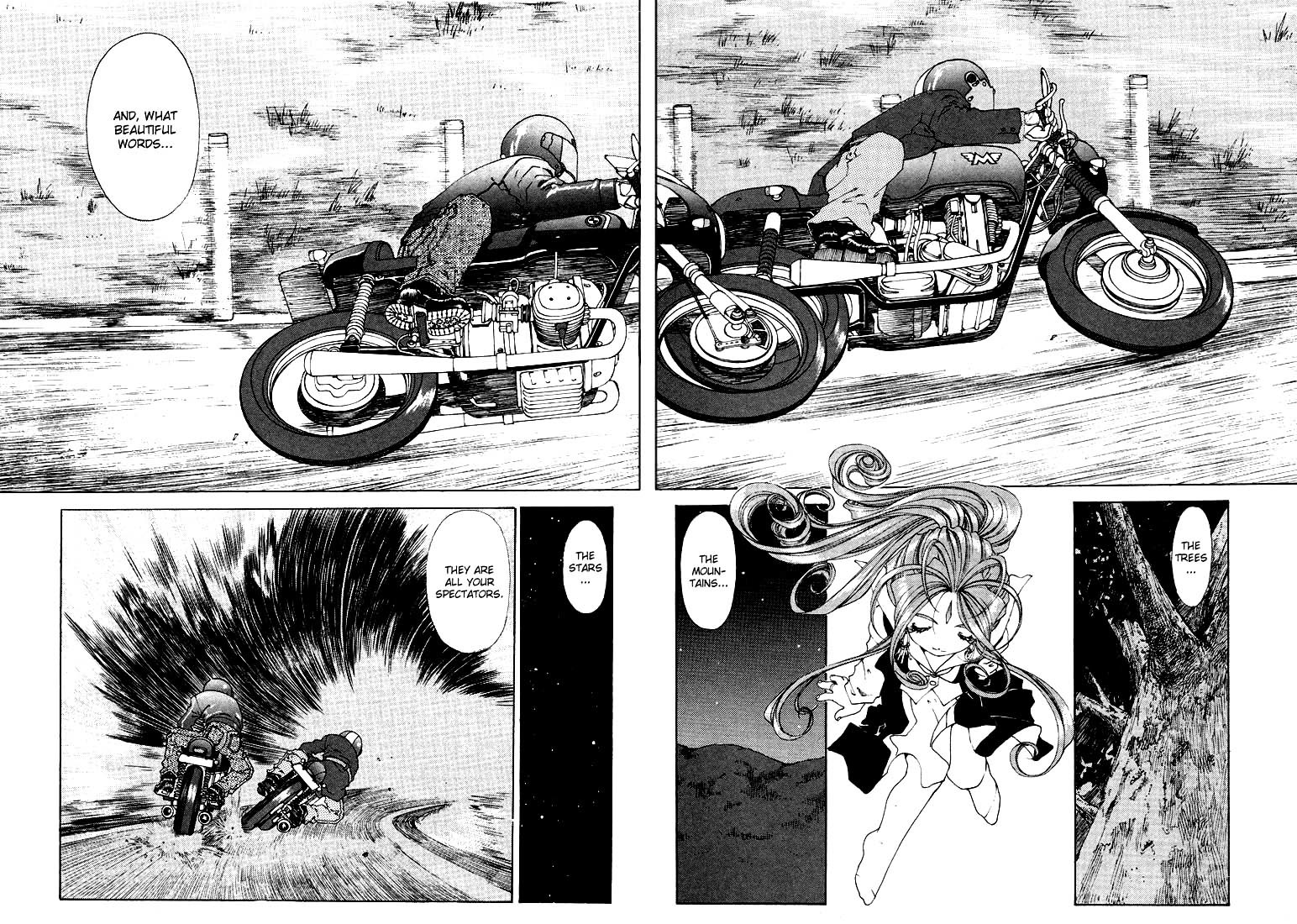Ah! My Goddess Chapter 149 page 6 - Chapter 149: Running Dialogue