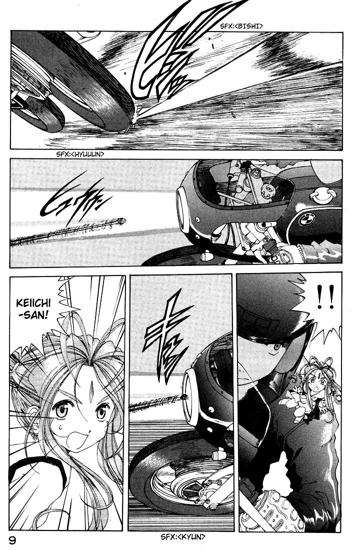 Ah! My Goddess Chapter 149 page 8 - Chapter 149: Running Dialogue