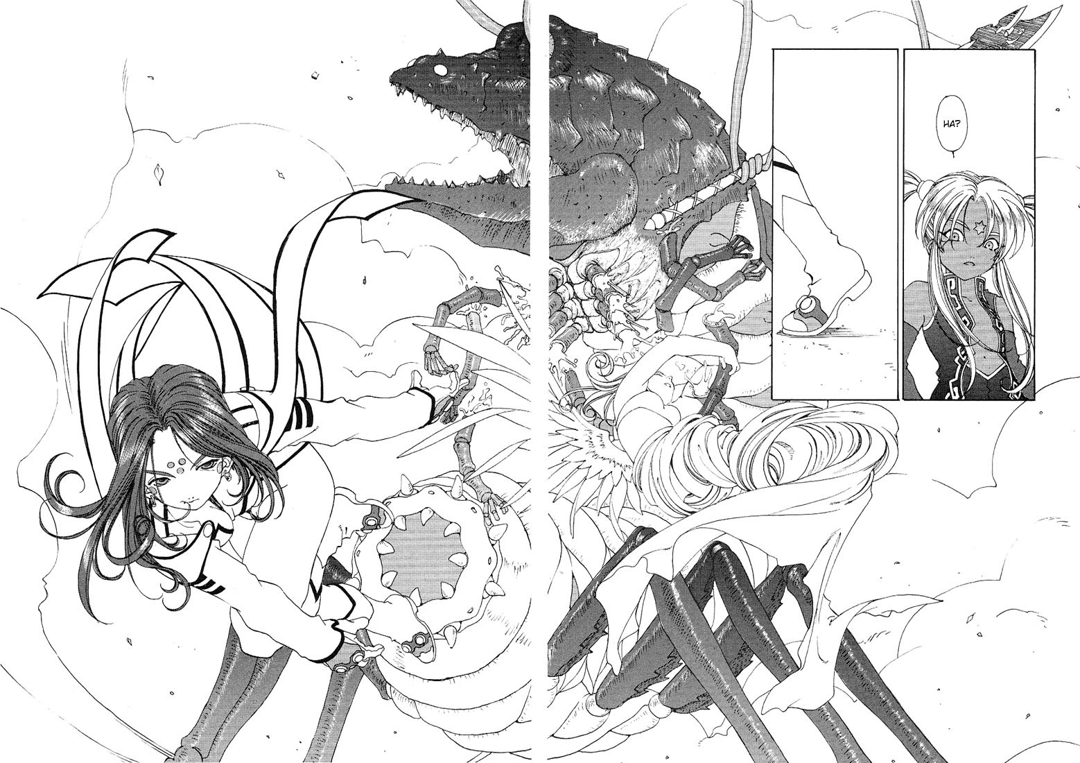 Ah! My Goddess Chapter 163 page 10 - Chapter 163: Flight of the Fighting Wings