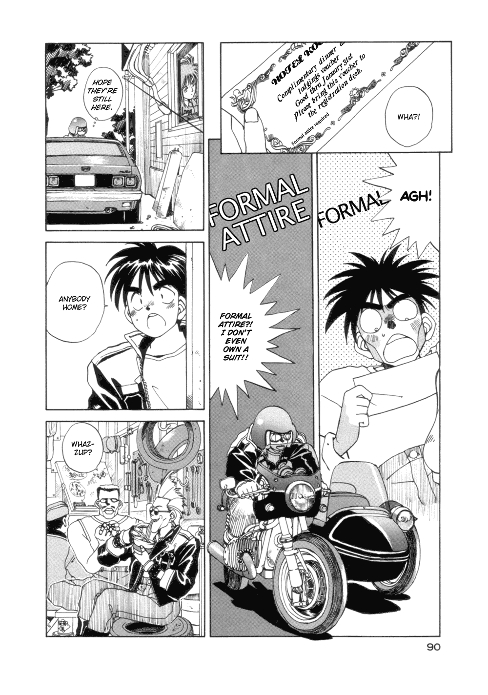 Ah! My Goddess Chapter 17 page 14 - Chapter 17: Turkey with All the Trimmings