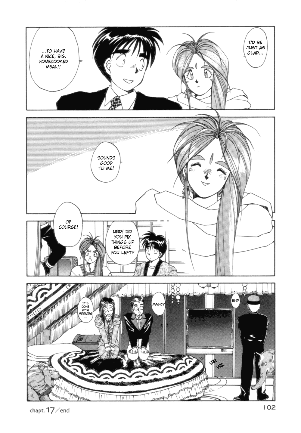 Ah! My Goddess Chapter 17 page 26 - Chapter 17: Turkey with All the Trimmings