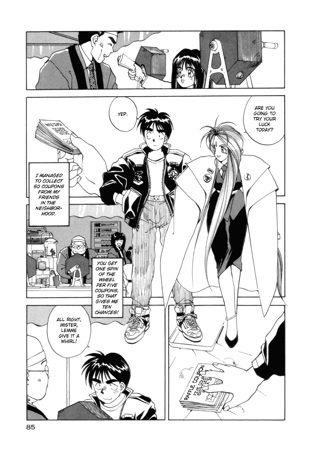 Ah! My Goddess Chapter 17 page 9 - Chapter 17: Turkey with All the Trimmings