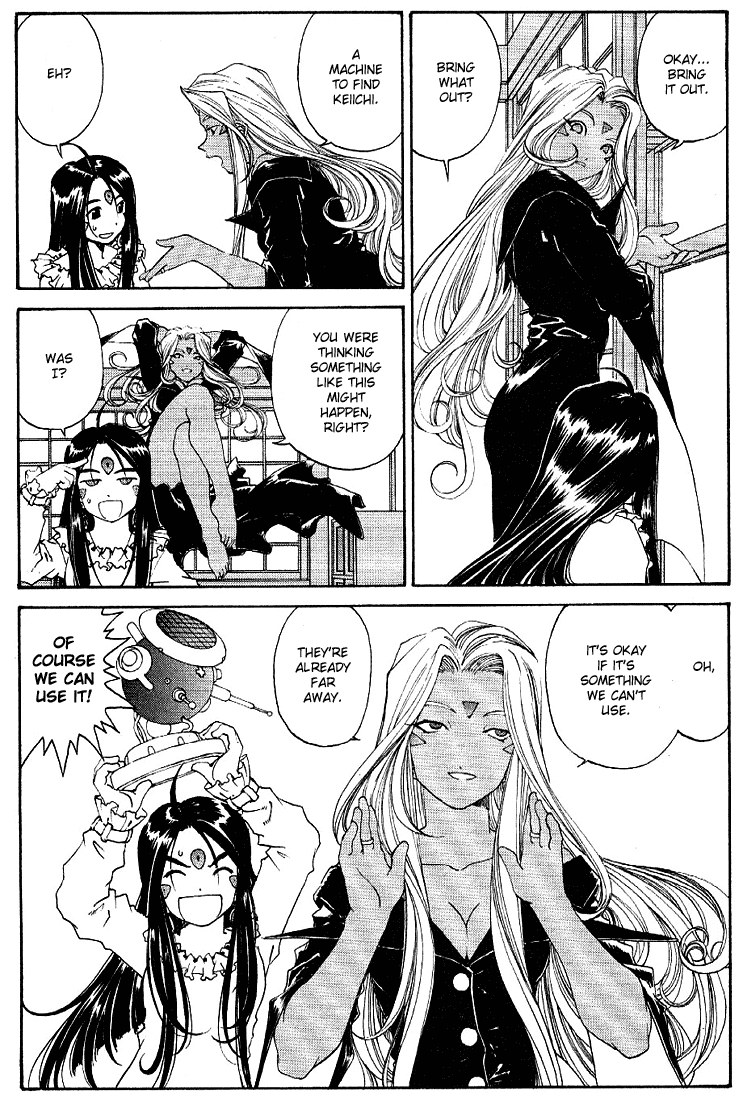 Ah! My Goddess Chapter 170 page 8 - Chapter 170: The Great Earth Search