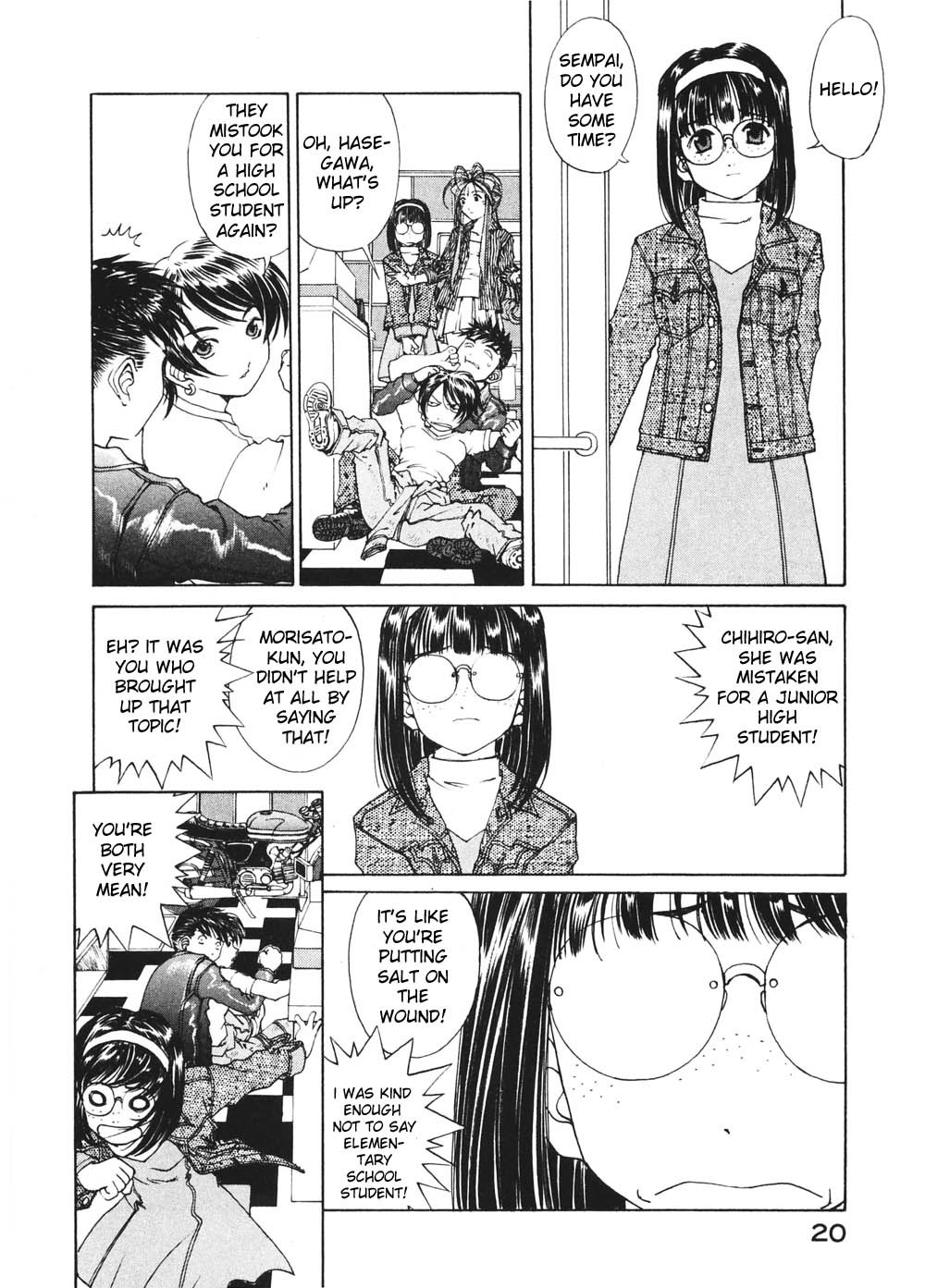 Ah! My Goddess Chapter 177 page 20 - Chapter 177: Little Voice, Great Sorrow