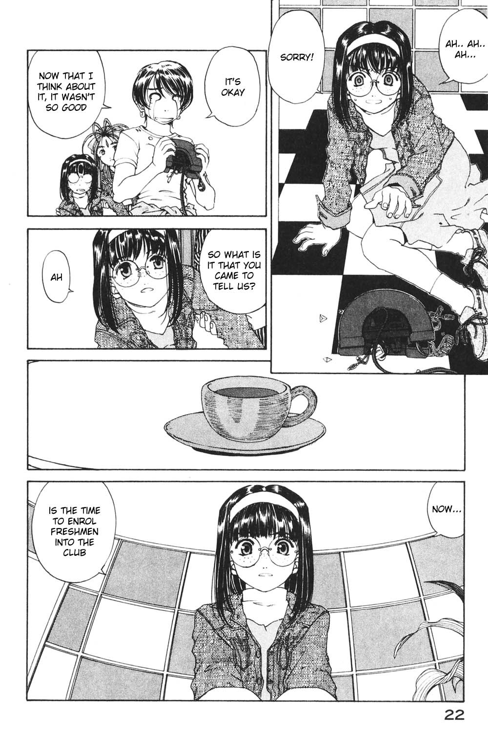 Ah! My Goddess Chapter 177 page 22 - Chapter 177: Little Voice, Great Sorrow