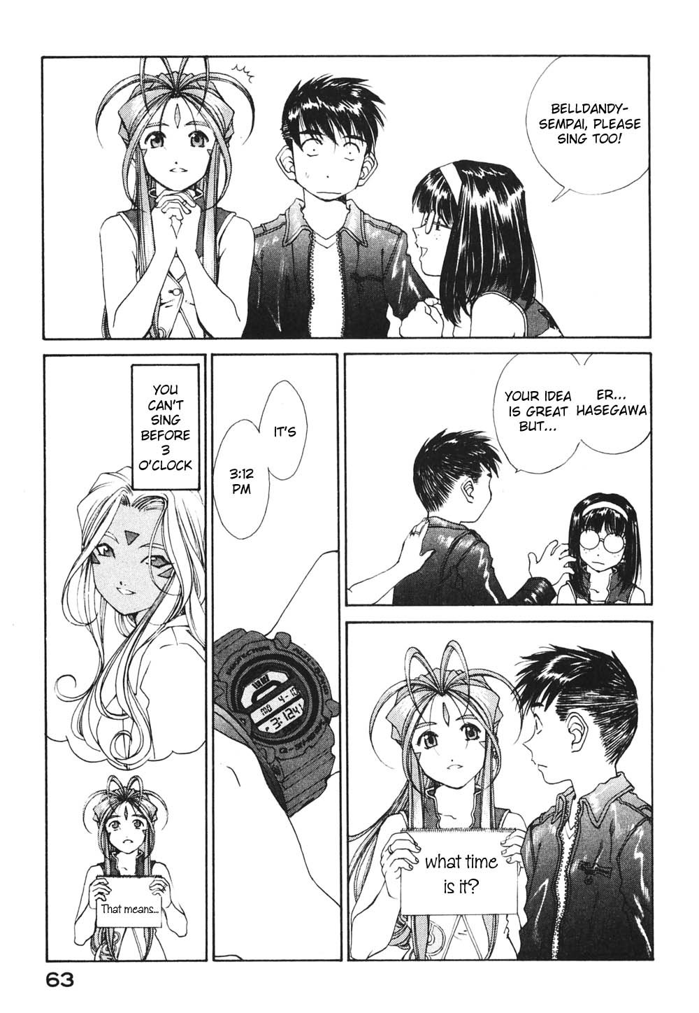 Ah! My Goddess Chapter 179 page 13 - Chapter 179: What Can I Do For You