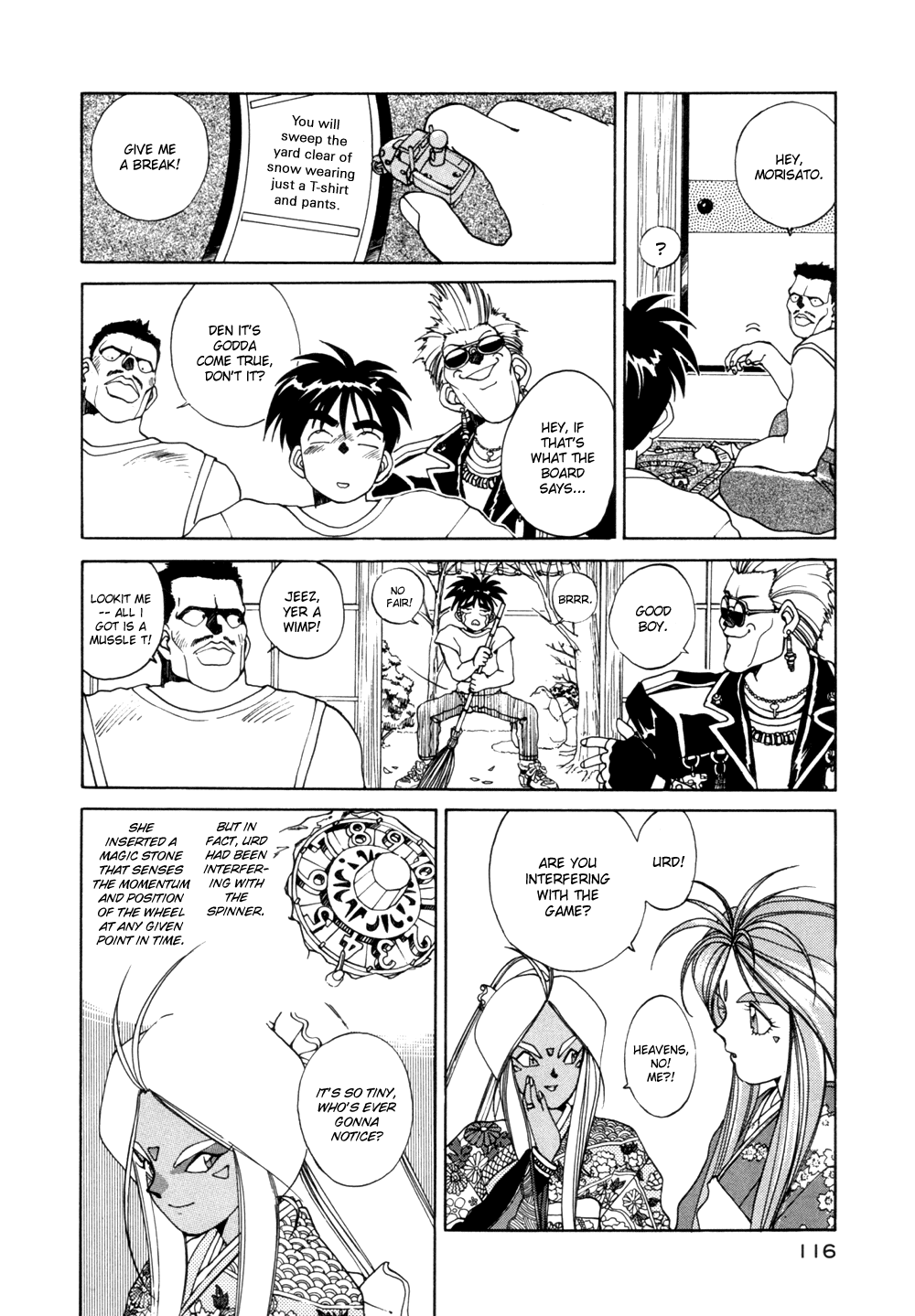 Ah! My Goddess Chapter 18 page 13 - Chapter 18: Life's Just a Game of Sugoroku Roulette