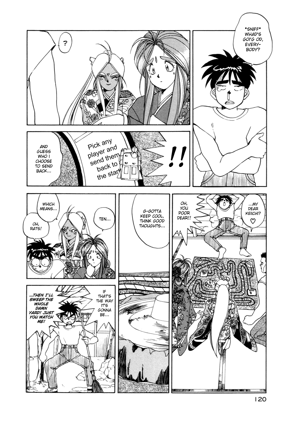 Ah! My Goddess Chapter 18 page 17 - Chapter 18: Life's Just a Game of Sugoroku Roulette