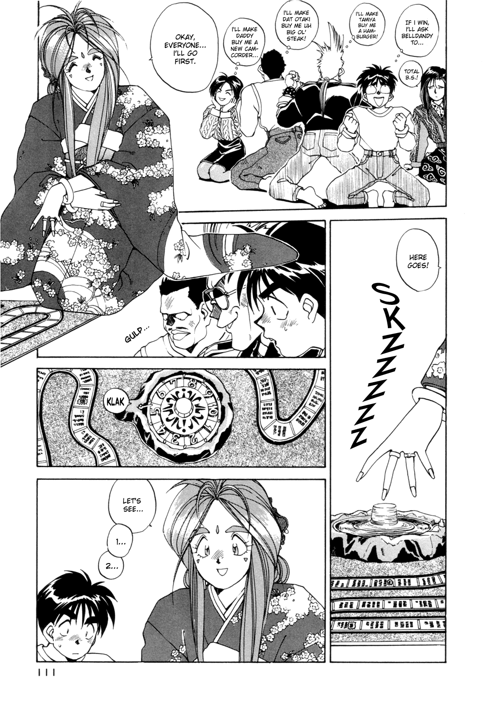 Ah! My Goddess Chapter 18 page 8 - Chapter 18: Life's Just a Game of Sugoroku Roulette