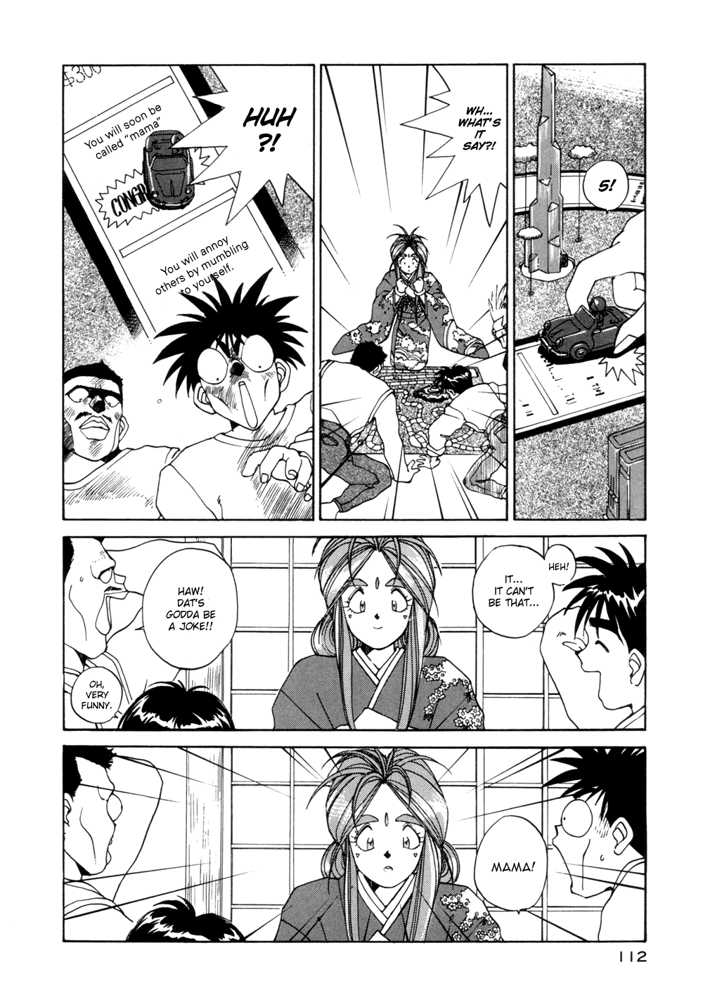Ah! My Goddess Chapter 18 page 9 - Chapter 18: Life's Just a Game of Sugoroku Roulette