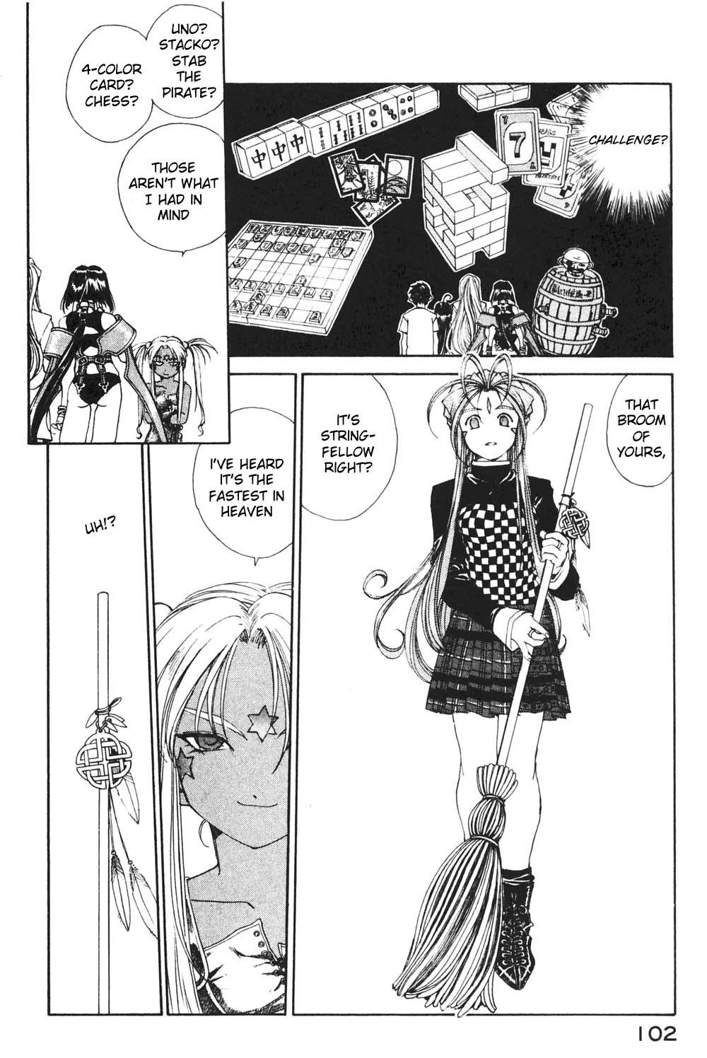 Ah! My Goddess Chapter 180 page 26 - Chapter 180: The Polka-Dotted Cat and the Magic Broom