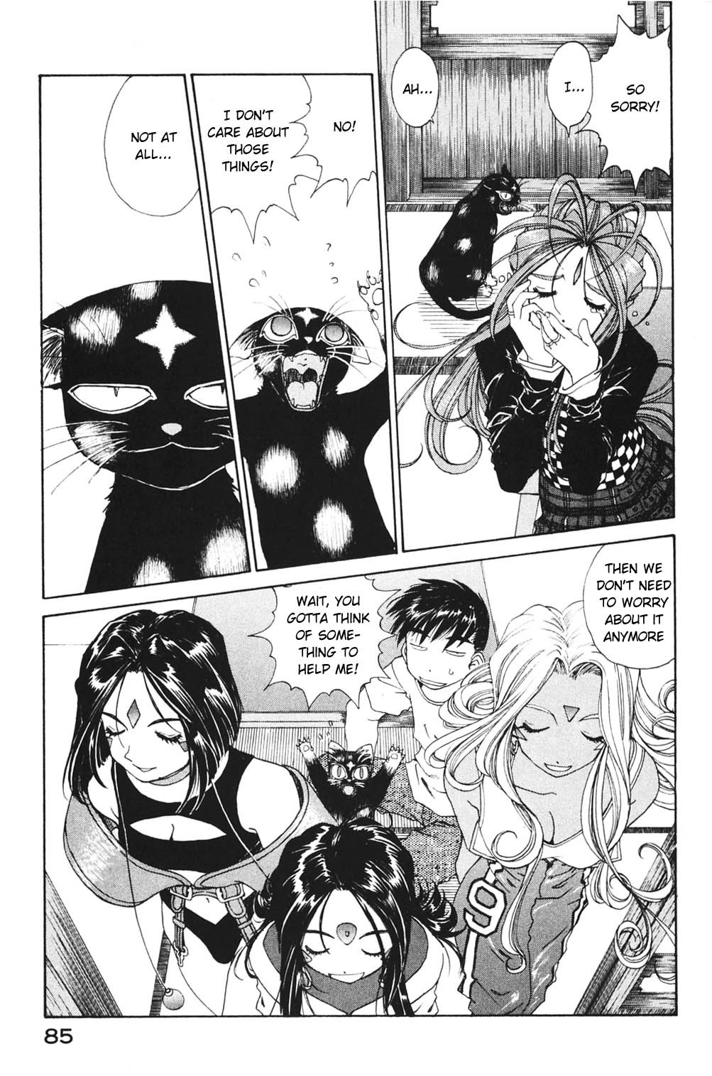 Ah! My Goddess Chapter 180 page 9 - Chapter 180: The Polka-Dotted Cat and the Magic Broom