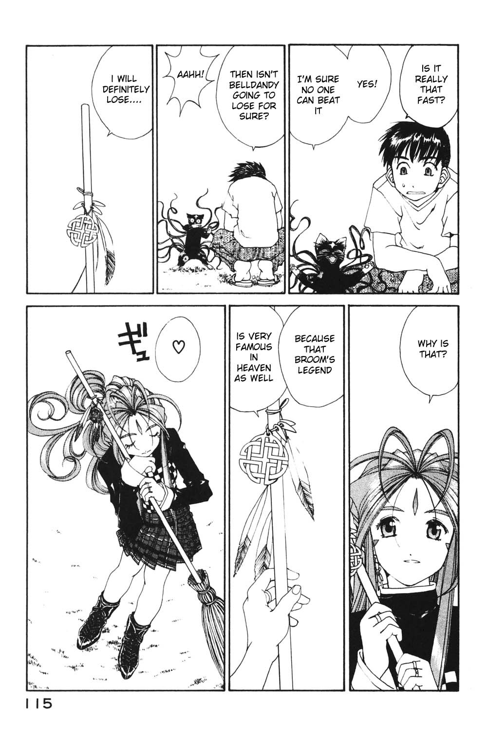 Ah! My Goddess Chapter 181 page 11 - Chapter 181: Fastest Broom, Greatest Race!
