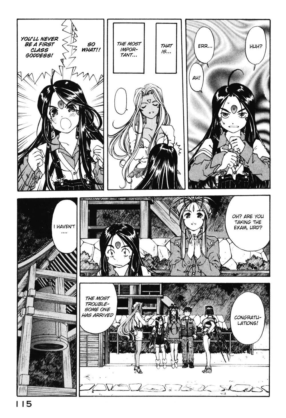 Ah! My Goddess Chapter 187 page 11 - Chapter 187: The Path To First-Class Goddess