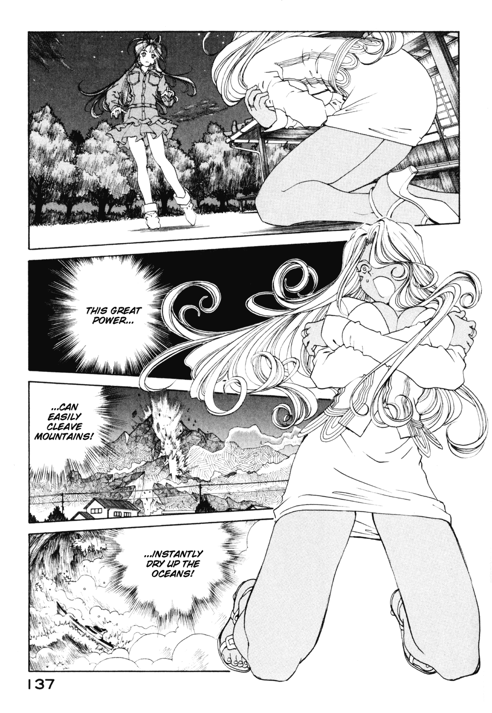 Ah! My Goddess Chapter 188 page 9 - Chapter 188: The Power of a First-Class Goddess