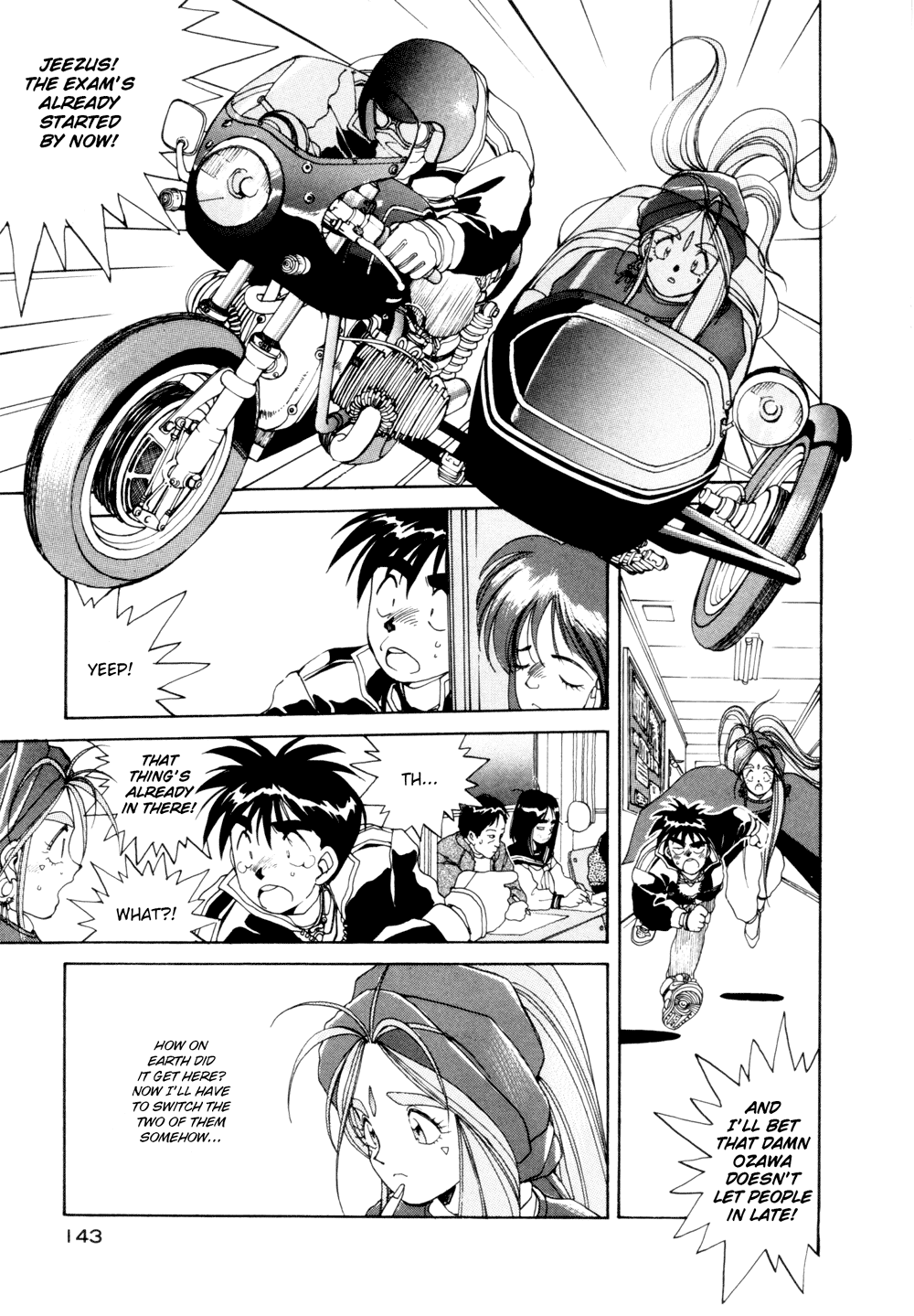 Ah! My Goddess Chapter 19 page 19 - Chapter 19: I Want to Take the Exam!