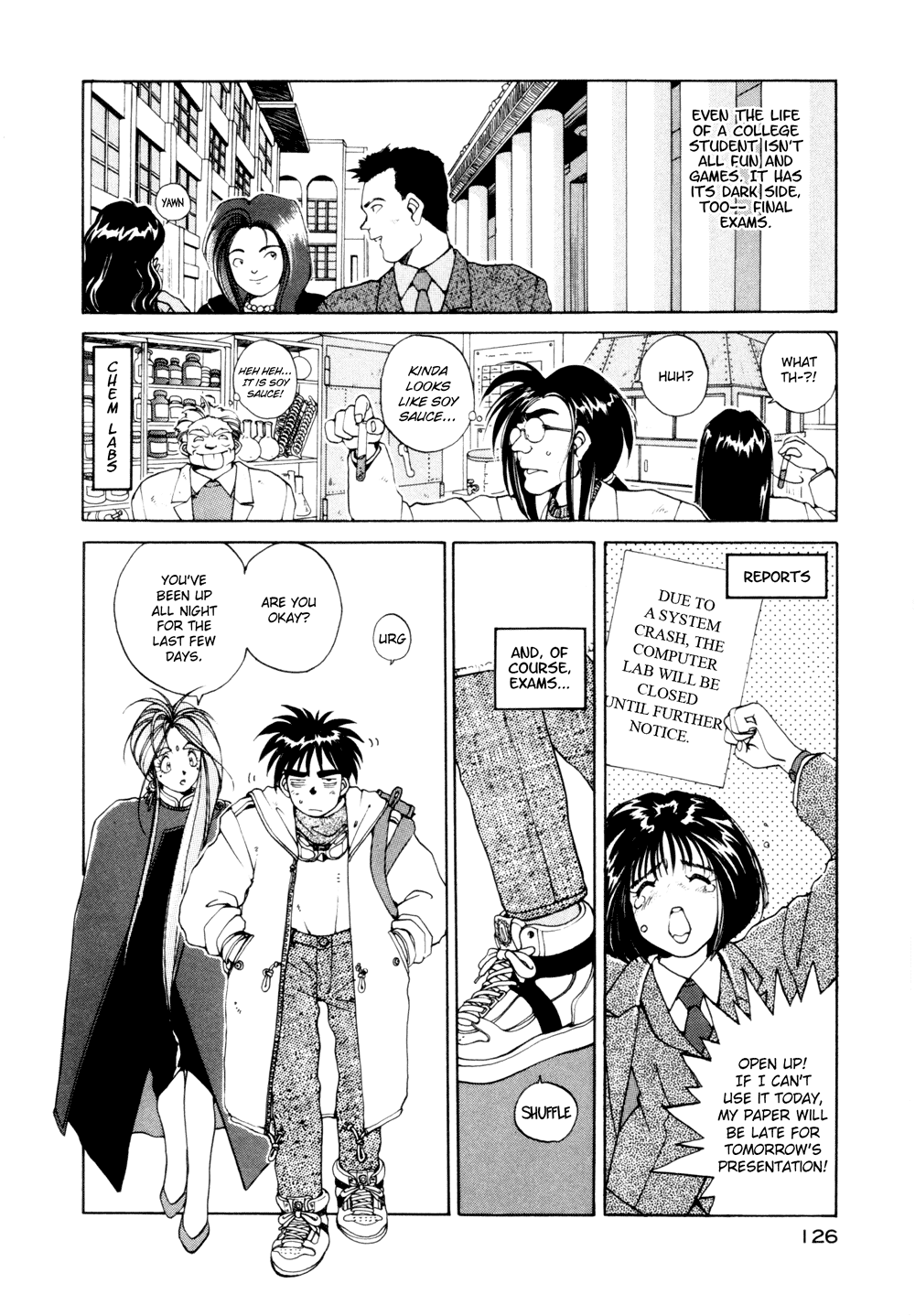 Ah! My Goddess Chapter 19 page 2 - Chapter 19: I Want to Take the Exam!