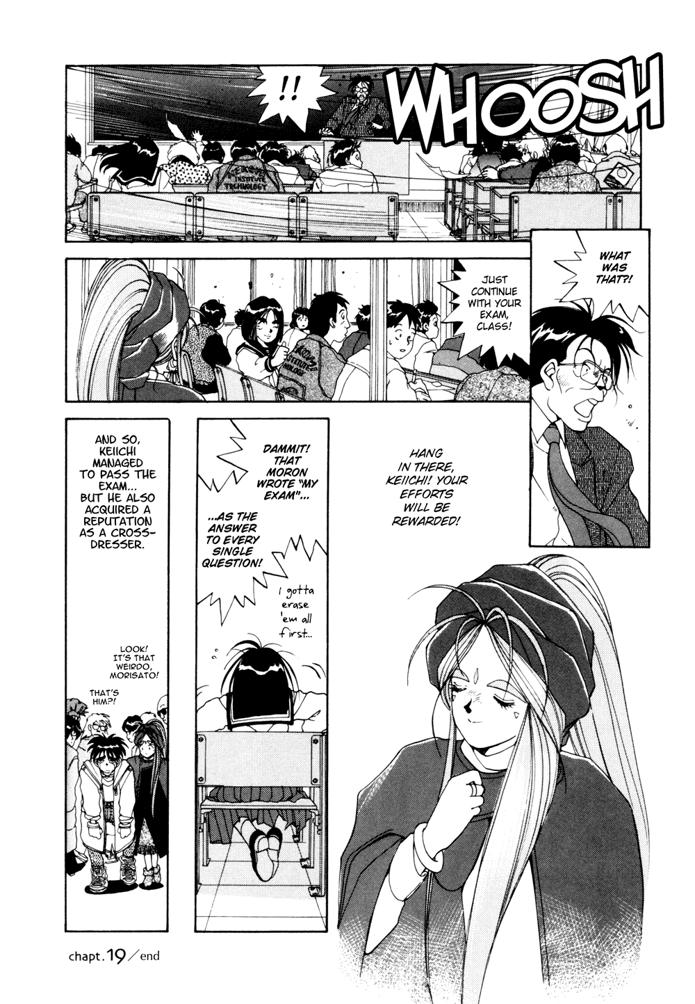 Ah! My Goddess Chapter 19 page 22 - Chapter 19: I Want to Take the Exam!