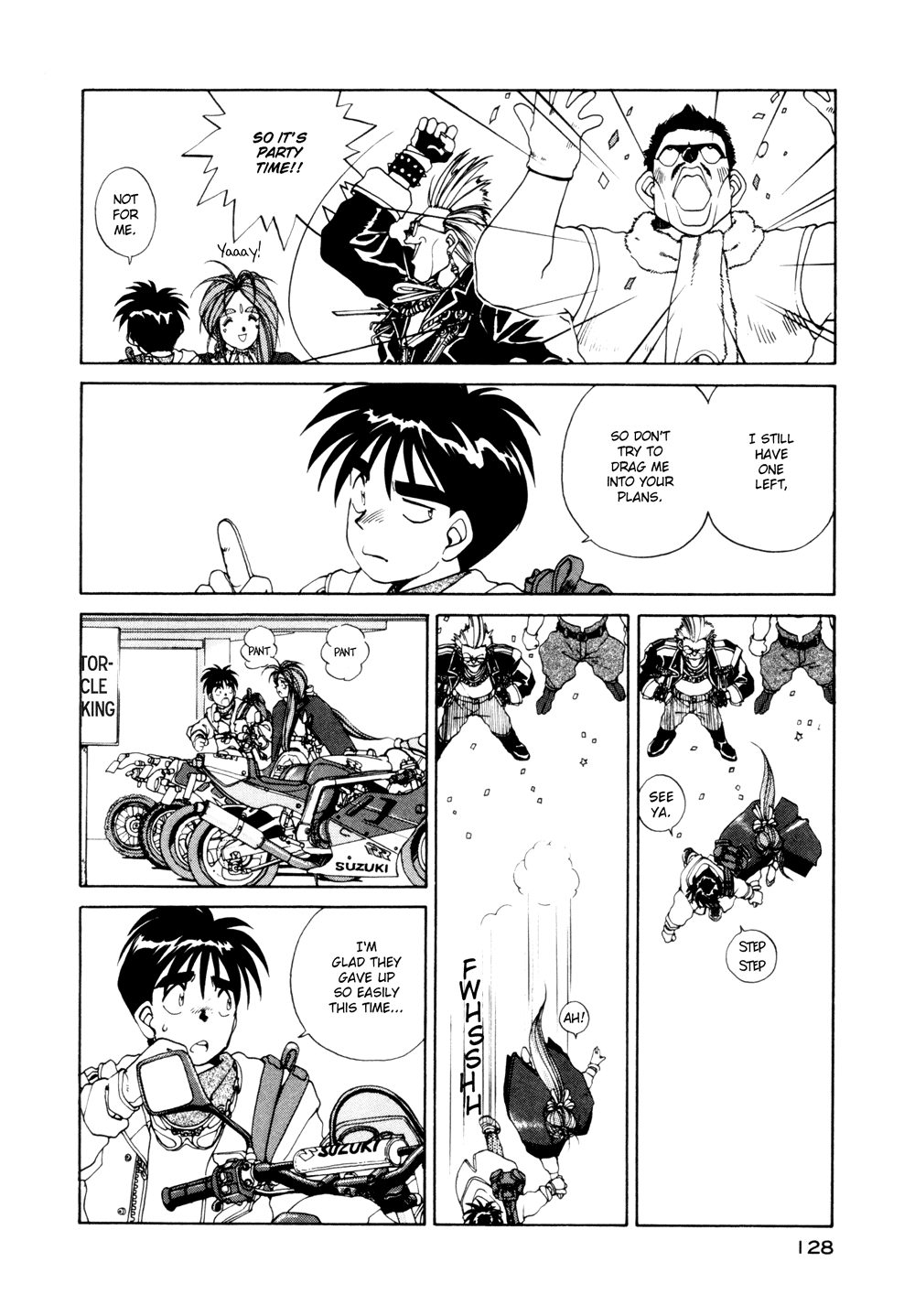 Ah! My Goddess Chapter 19 page 4 - Chapter 19: I Want to Take the Exam!
