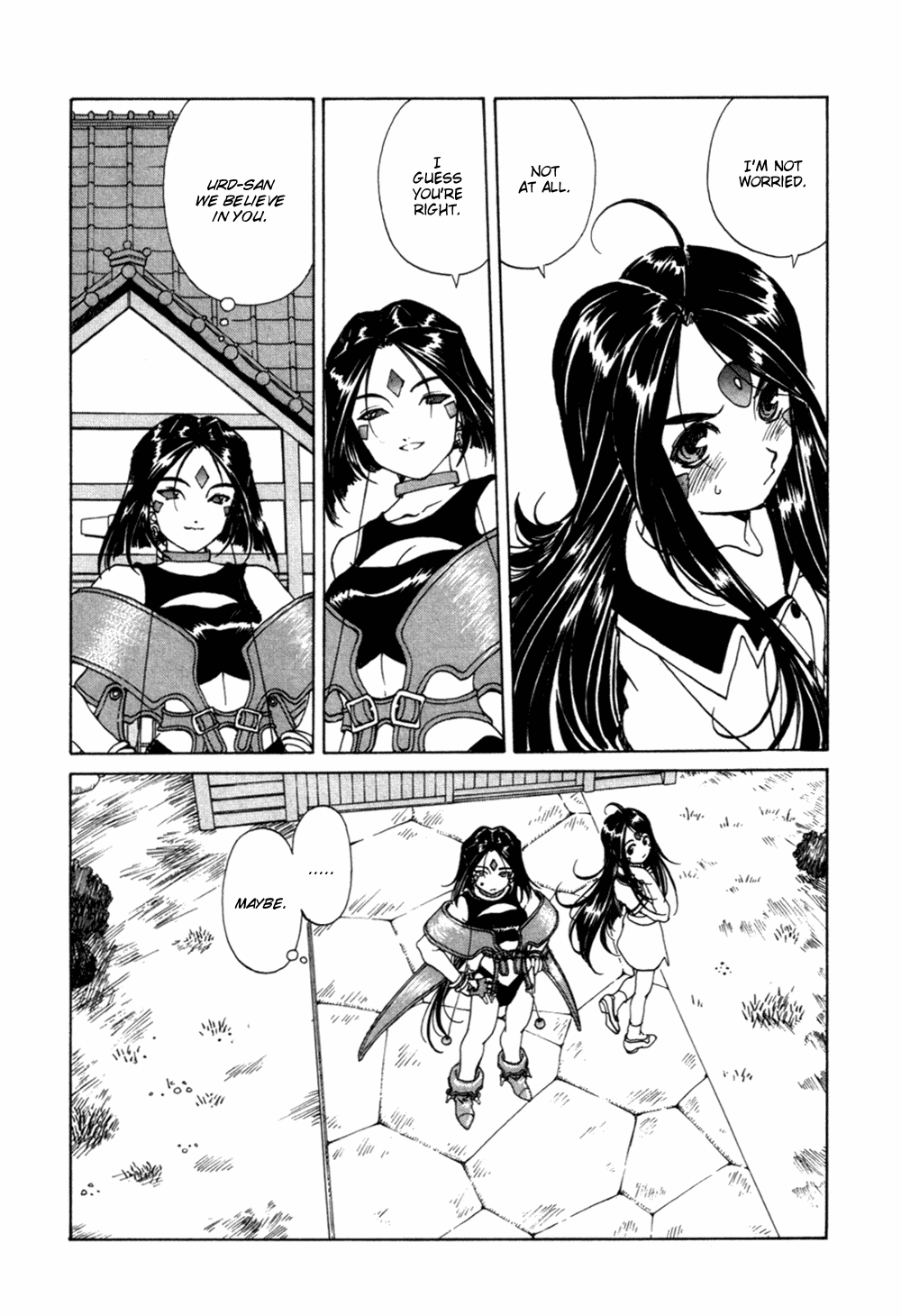 Ah! My Goddess Chapter 190 page 11 - Chapter 190: The Herald of Happiness
