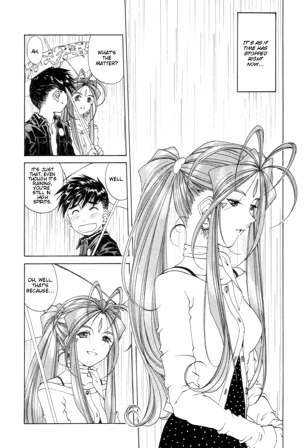 Ah! My Goddess Chapter 191 page 15 - Chapter 191: Rain & Happiness, Cause & Effect