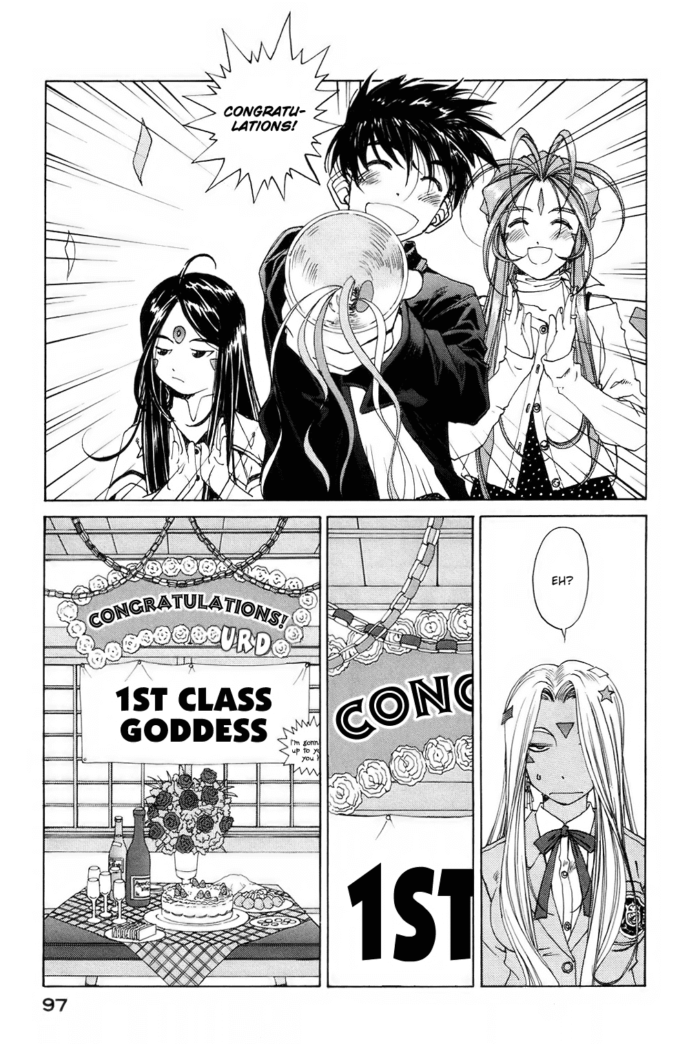 Ah! My Goddess Chapter 192 page 18 - Chapter 192: For Whose Sake a First Class Goddess?